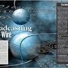 Radio Magazine Broadcasting on the Wire inside spread